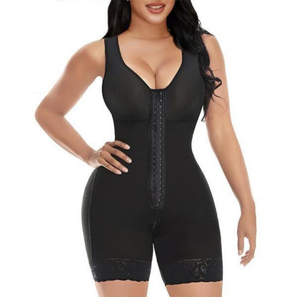 Essentials 4 Life | Fajas Colombianas Postpartum Shapewear for Women Tummy Control Butt Lifter Body Shaper with Zipper Crotch
