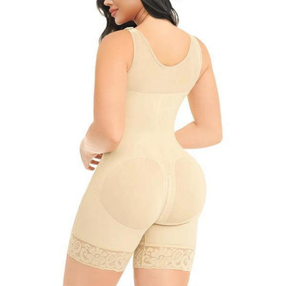 Essentials 4 Life | Fajas Colombianas Postpartum Shapewear for Women Tummy Control Butt Lifter Body Shaper with Zipper Crotch
